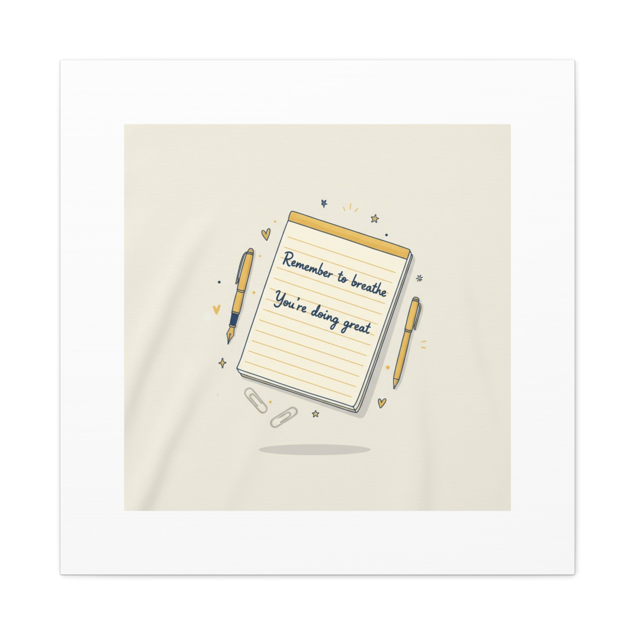 Note to Self notepad wall art | Matte Canvas - TiendaNote to Self notepad wall art | Matte Canvas1.25"30″ x 30″16845547188908573145TiendaPrintify16845547188908573145CanvasNote to Self notepad wall art | Matte Canvas