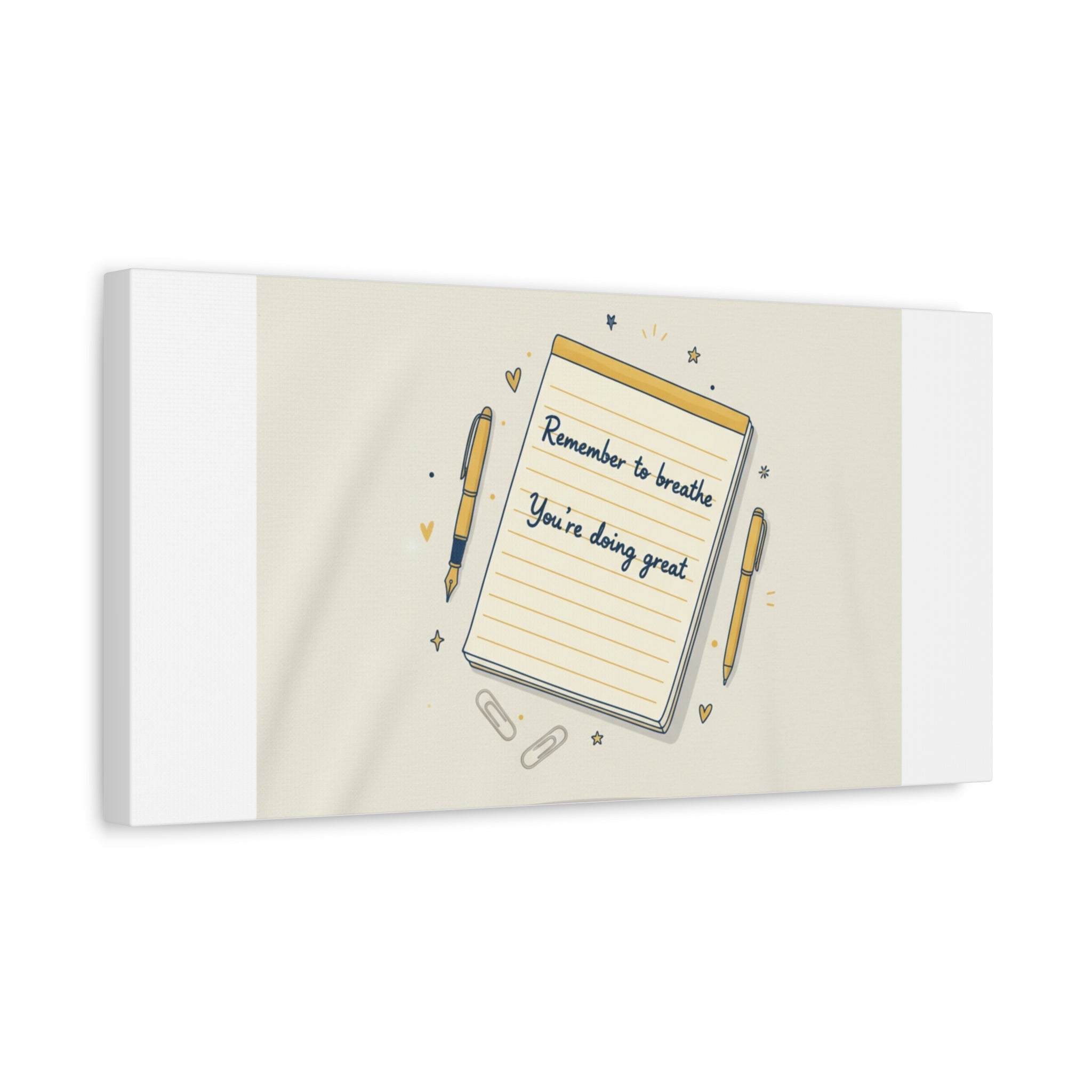 Note to Self notepad wall art | Matte Canvas - TiendaNote to Self notepad wall art | Matte Canvas1.25"36" x 36"49799819490558167094TiendaPrintify49799819490558167094CanvasNote to Self notepad wall art | Matte Canvas