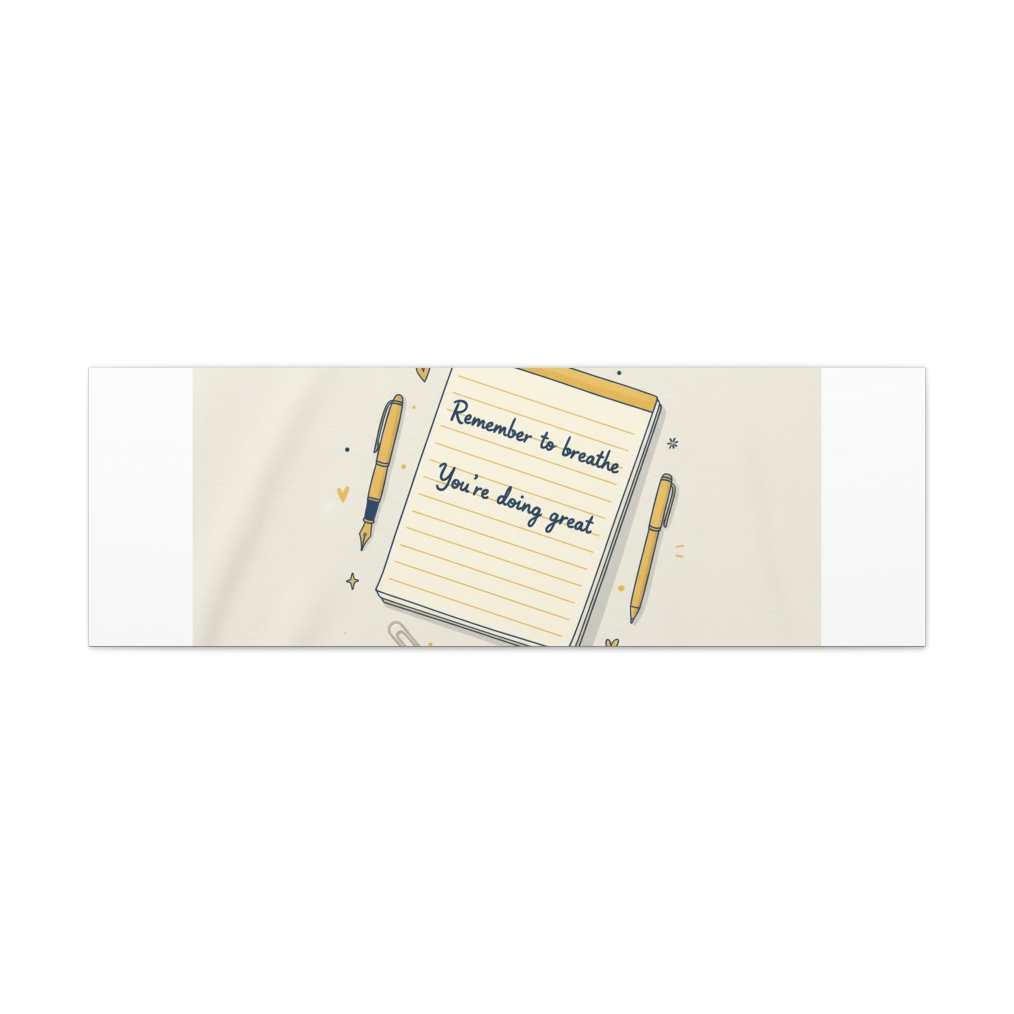 Note to Self notepad wall art | Matte Canvas - TiendaNote to Self notepad wall art | Matte Canvas1.25"48" x 16" (Horizontal)33681635368898314200TiendaPrintify33681635368898314200CanvasNote to Self notepad wall art | Matte Canvas