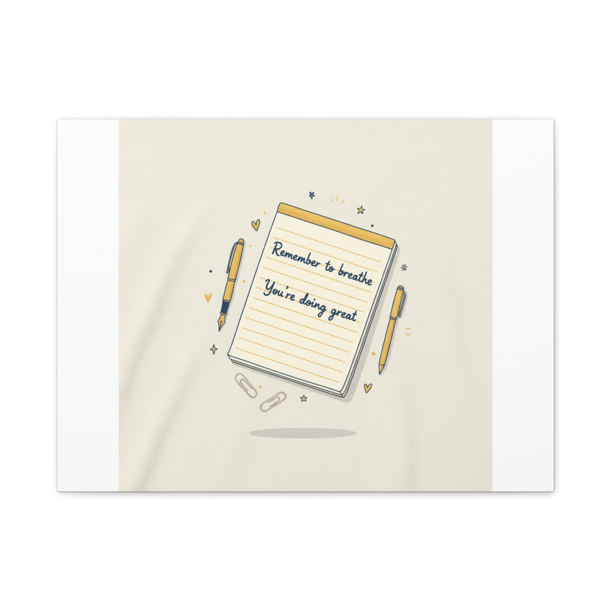 Note to Self notepad wall art | Matte Canvas - TiendaNote to Self notepad wall art | Matte Canvas1.25"24″ x 18″ (Horizontal)12898972437492336192TiendaPrintify12898972437492336192CanvasNote to Self notepad wall art | Matte Canvas