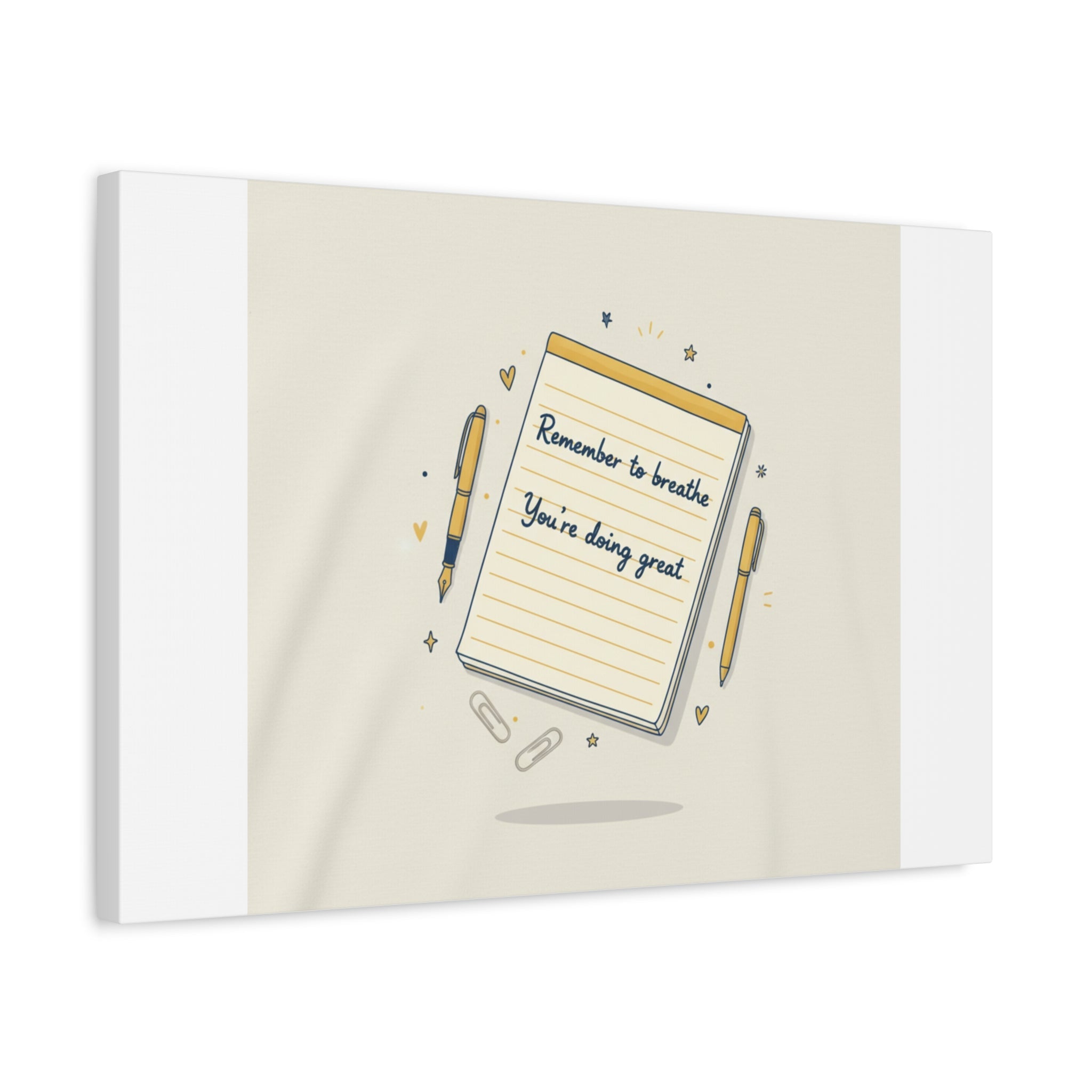 Note to Self notepad wall art | Matte Canvas - TiendaNote to Self notepad wall art | Matte Canvas1.25"36" x 36"49799819490558167094TiendaPrintify49799819490558167094CanvasNote to Self notepad wall art | Matte Canvas