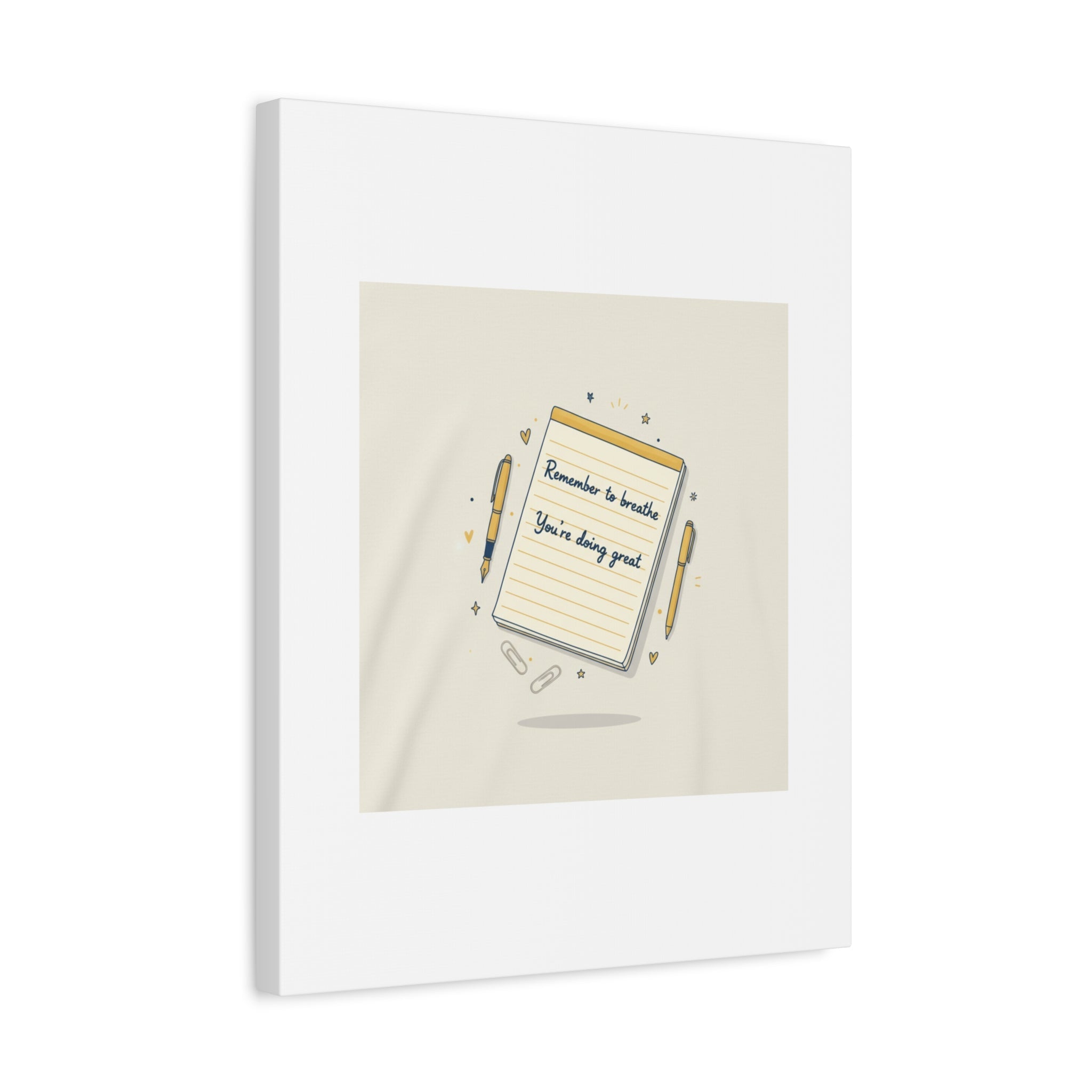 Note to Self notepad wall art | Matte Canvas - TiendaNote to Self notepad wall art | Matte Canvas1.25"36" x 36"49799819490558167094TiendaPrintify49799819490558167094CanvasNote to Self notepad wall art | Matte Canvas