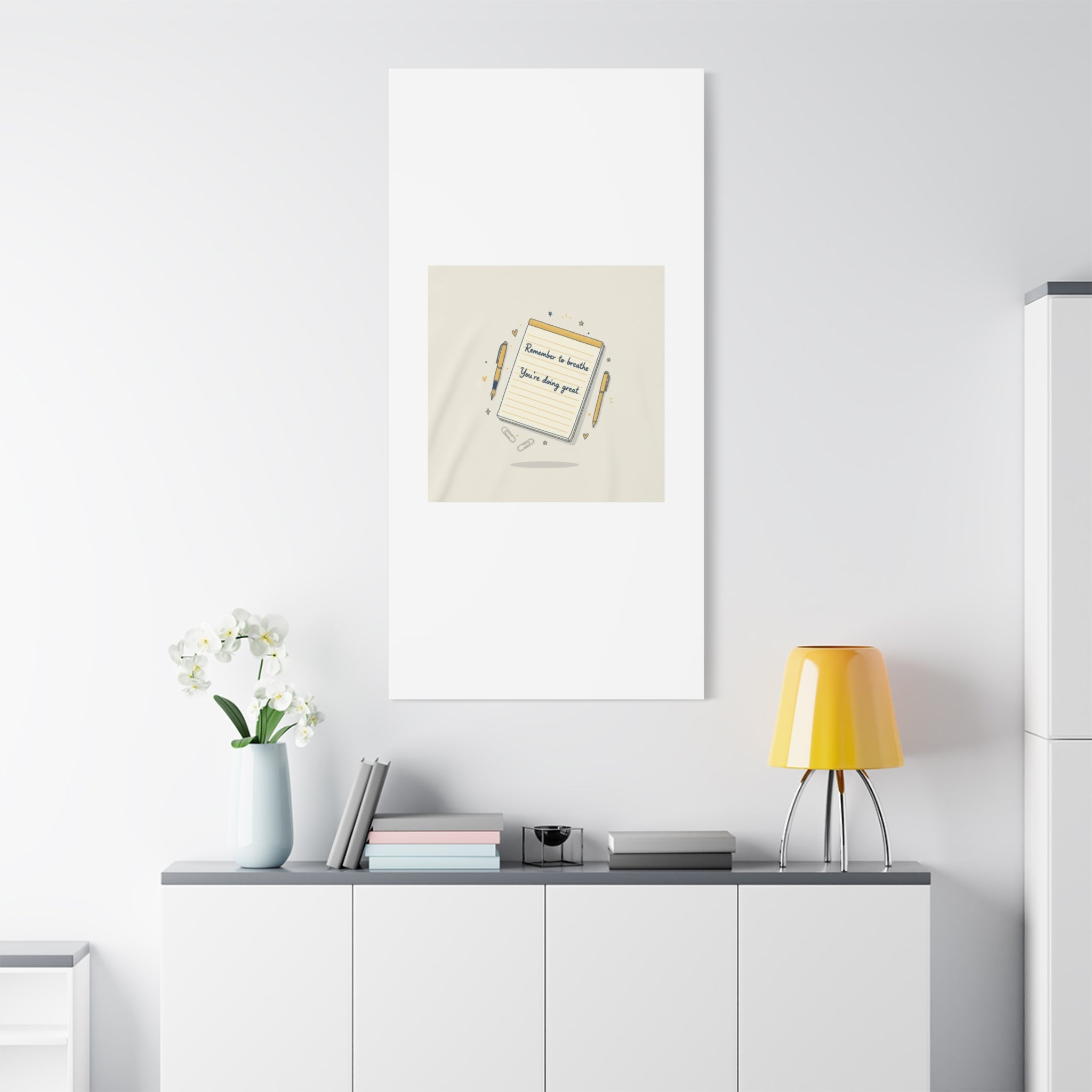 Note to Self notepad wall art | Matte Canvas - TiendaNote to Self notepad wall art | Matte Canvas1.25"36" x 36"49799819490558167094TiendaPrintify49799819490558167094CanvasNote to Self notepad wall art | Matte Canvas