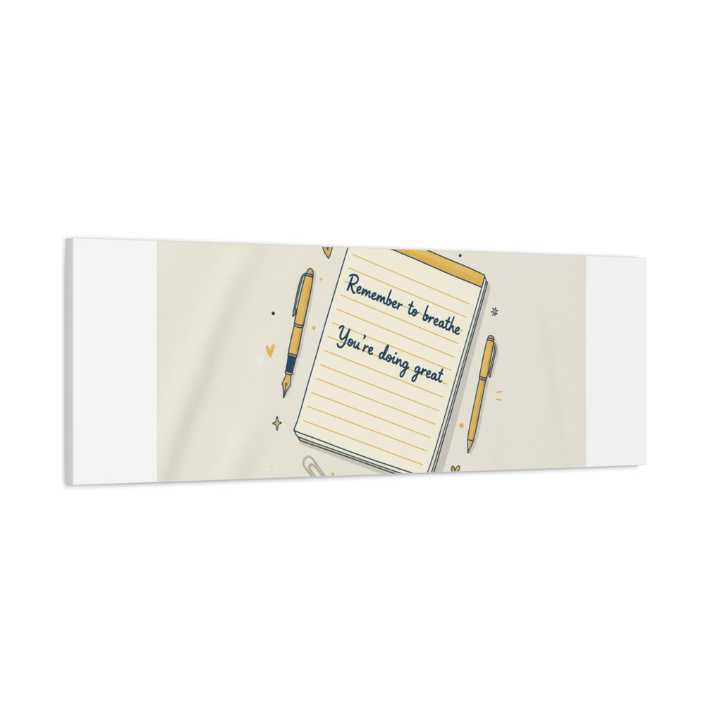 Note to Self notepad wall art | Matte Canvas - TiendaNote to Self notepad wall art | Matte Canvas1.25"36" x 36"49799819490558167094TiendaPrintify49799819490558167094CanvasNote to Self notepad wall art | Matte Canvas