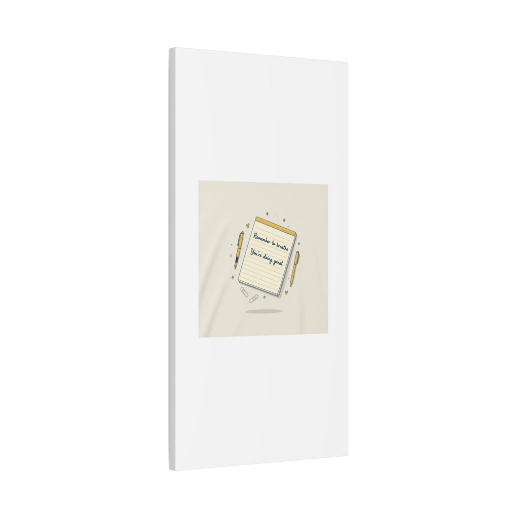 Note to Self notepad wall art | Matte Canvas - TiendaNote to Self notepad wall art | Matte Canvas1.25"36" x 36"49799819490558167094TiendaPrintify49799819490558167094CanvasNote to Self notepad wall art | Matte Canvas