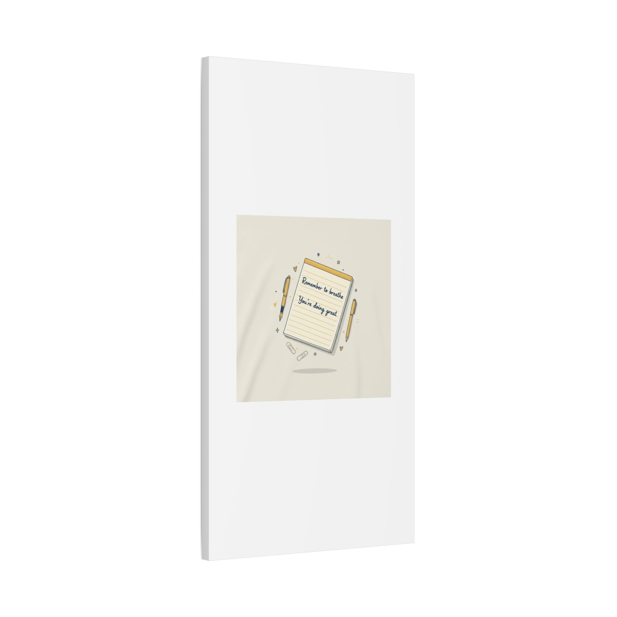 Note to Self notepad wall art | Matte Canvas - TiendaNote to Self notepad wall art | Matte Canvas1.25"36" x 36"49799819490558167094TiendaPrintify49799819490558167094CanvasNote to Self notepad wall art | Matte Canvas
